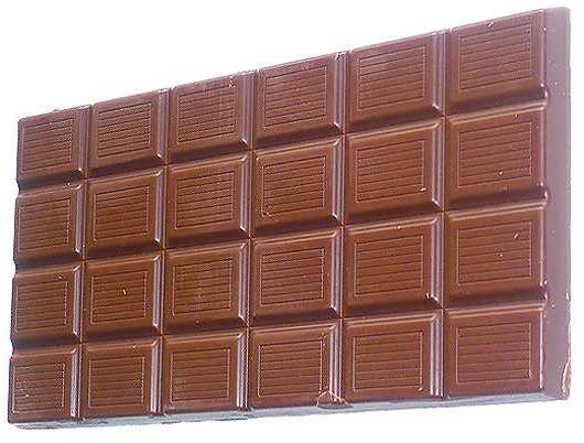 Калории в шоколаде.