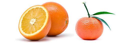 Мандарин і Апельсин.